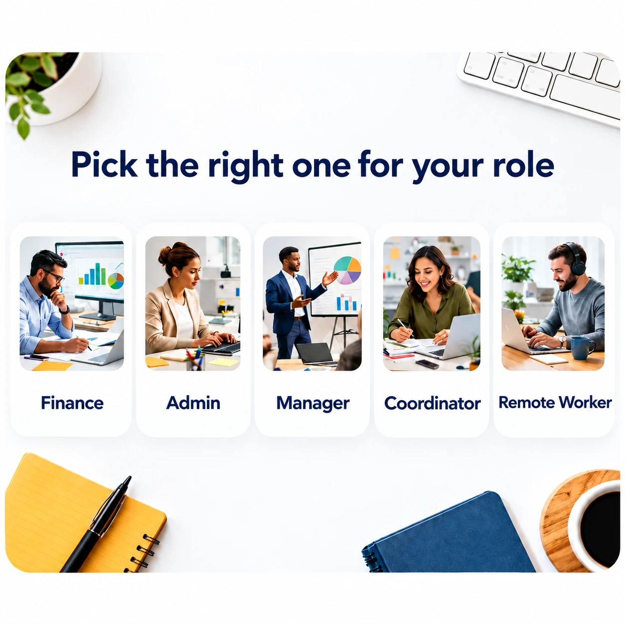 Choose Your Ideal Role | EmployTest Guide to choosing a standalone Microsoft Office app test based on job role