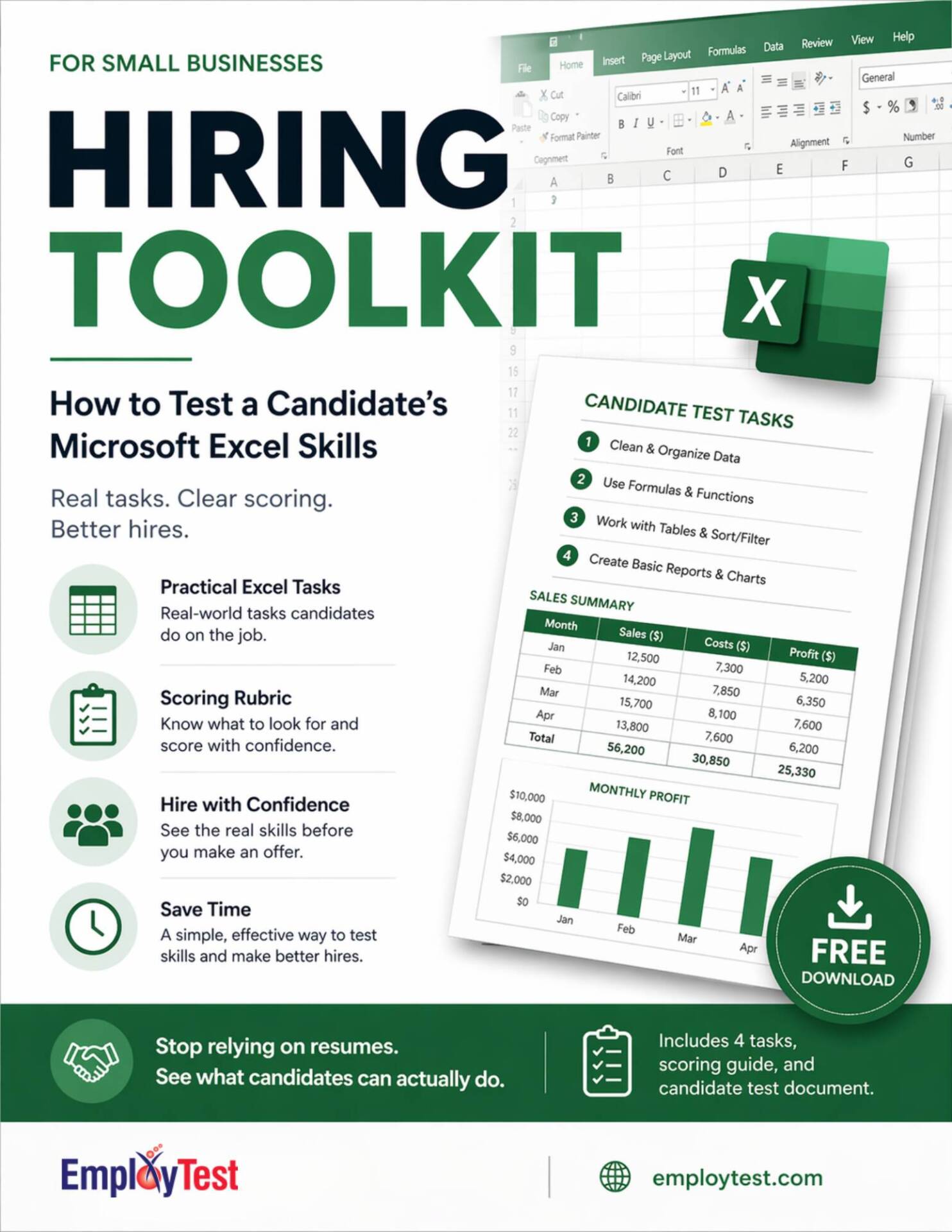 Excel Test Hiring Toolkit Excel Test Hiring Toolkit