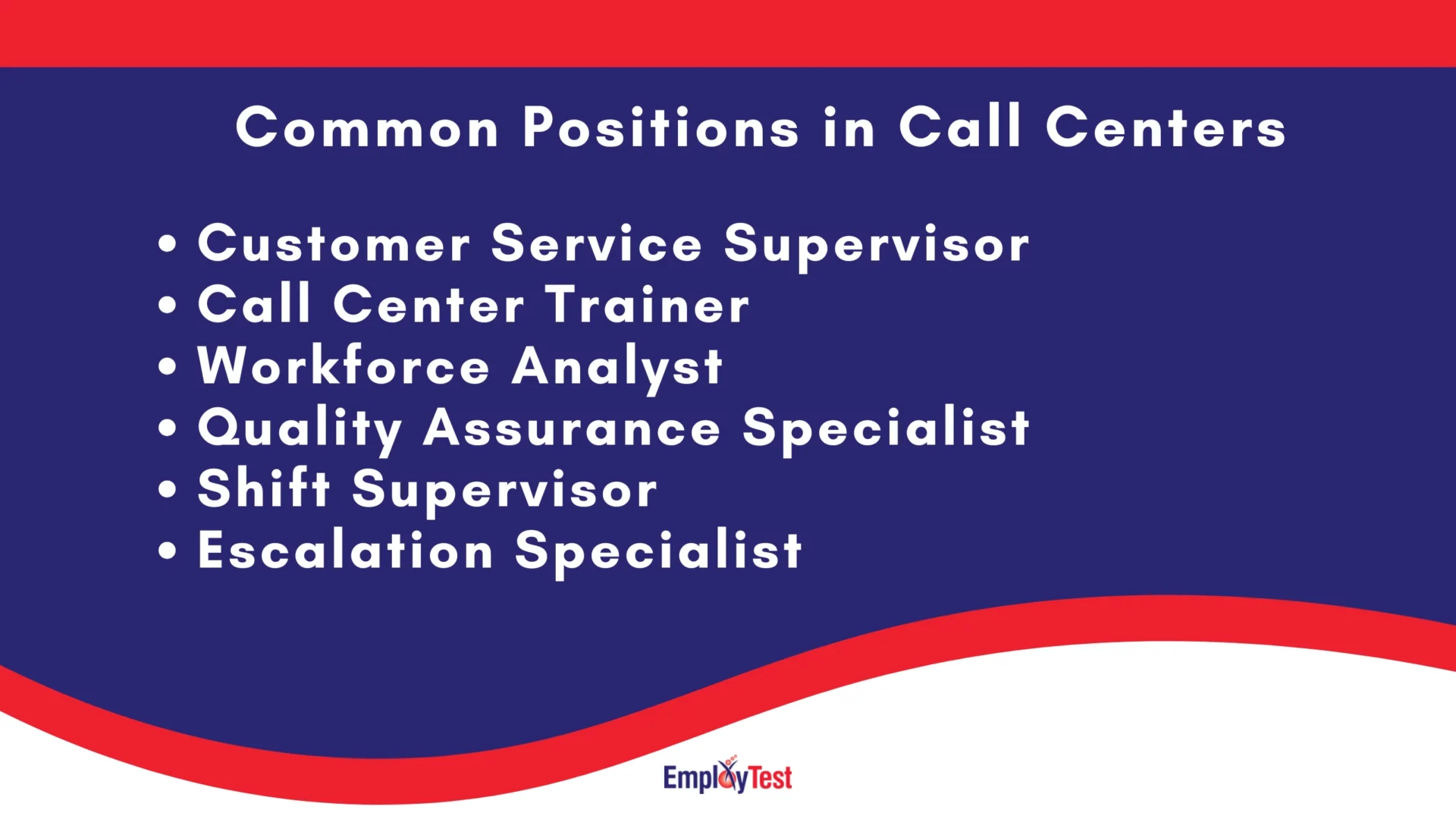 Common Positions In Call Centers Common Positions In Call Centers