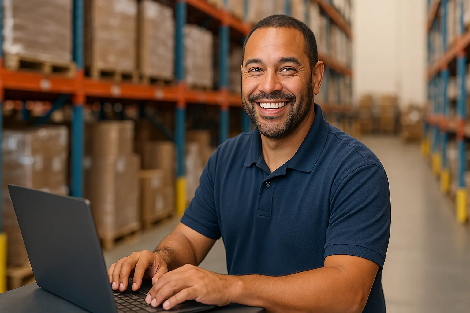 Stock Image For Warehousing And Distribution