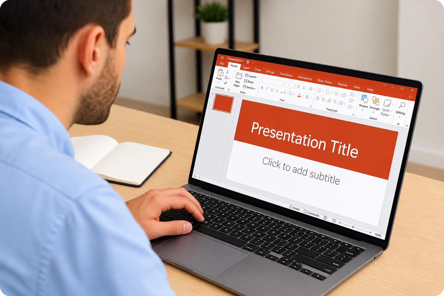 Focused Presentation At The Home Office | EmployTest Why Test Powerpoint Skills